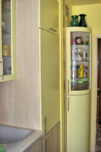 meble kuchenne MDF polmat zolty v.1