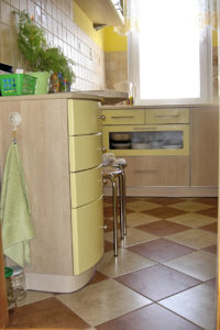 meble kuchenne MDF polmat zolty v.4