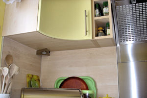 meble kuchenne MDF polmat zolty v.6