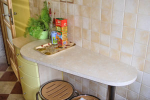 meble kuchenne MDF polmat zolty v.7