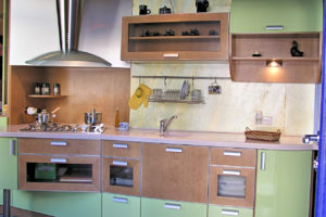 meble kuchenne MDF polysk pistacja v.2